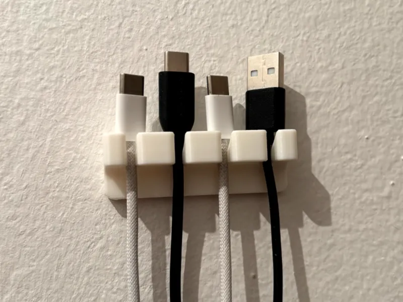 Kabel Manager/ Halter 4, 6, 8-Fach