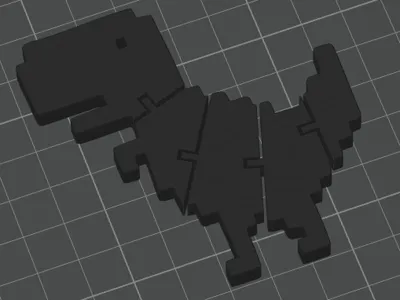 Dino flexy toy!
