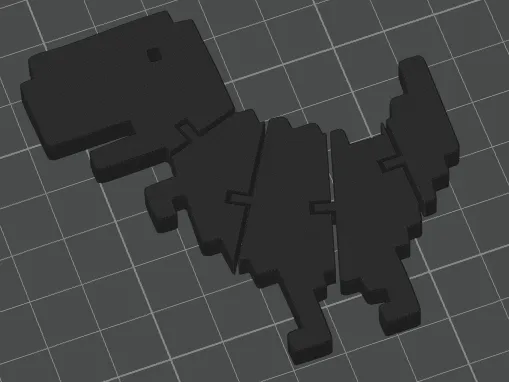 Dino flexy toy!