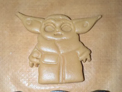 Grogu cookie cutter
