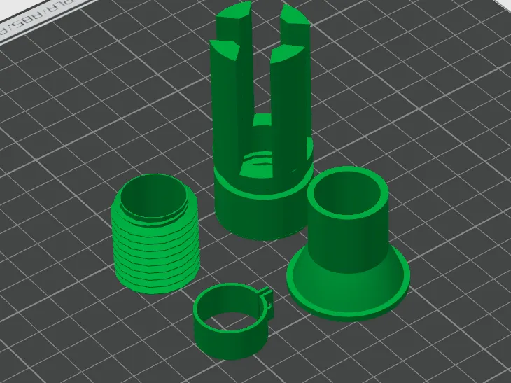 Blowgun parts