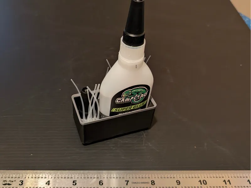 Gridfinity CA Superglue and Accessories Tray