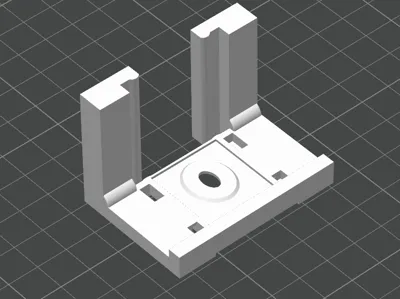 Samsung fridge cupboard door rail clip