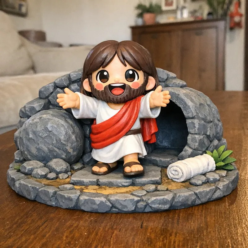 Jesus Has Left the Build Plate