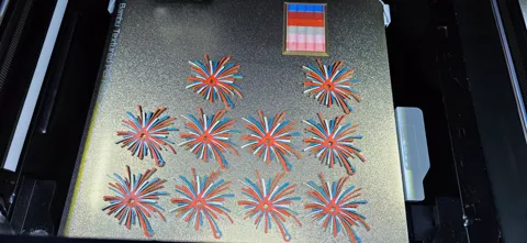 Firework Earrings view 3