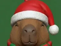 Ornement de Noël Capybara — photo 2
