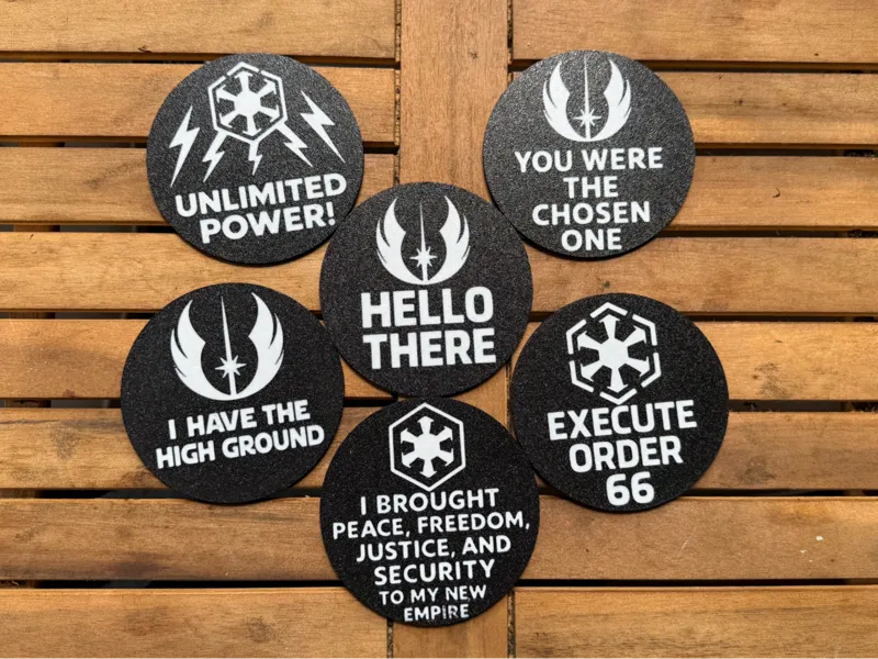 Star Wars Episode III – Meme – Coaster Set