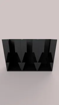 0.2mm layer, 2 walls, 15% infill, 3 column version standard