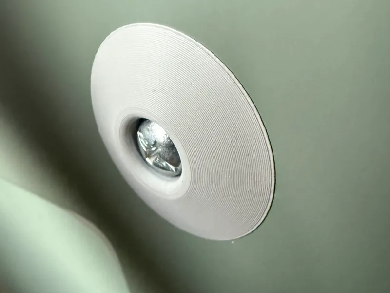 Protective washer for M4 screw