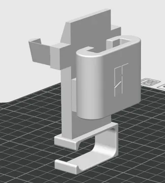 A1 Bambu Scraper and snips tool holder