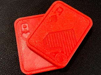 Shuffle Poker Fidget with Lock - AA Slider 手指指尖推牌 