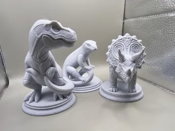 Figura decorativa: Ornate Reptiles Dino CollectionDecorativeFigurines — vista de referencia 3