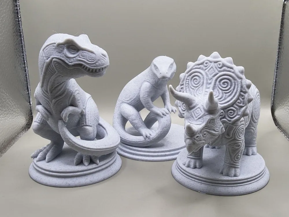 Figura decorativa: Ornate Reptiles Dino CollectionDecorativeFigurines. Referencia del modelo original.