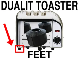 Dualit Classic Toaster Replacement Feet