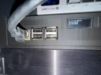 RackMod 1U Slide with SSD1306 128x32 Display