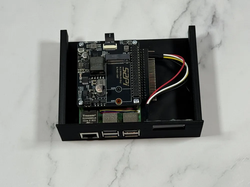 Linear Slider Raspberry Pi RackMod 1U Slide Module Raspberry Pi with Display - Free 3D Print Model ...
