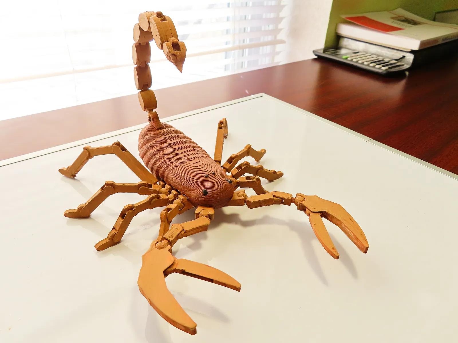 Jointed Fully Articulated Scorpion