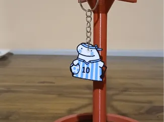 Llavero flork con pelota mundial argentina