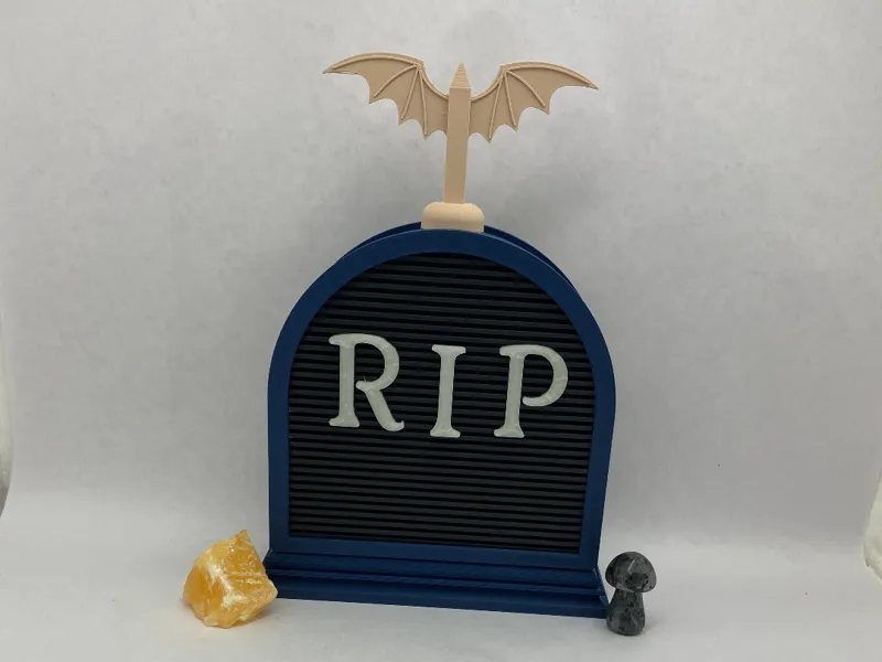 Mini Halloween Headstone Letter Board a1 mini 