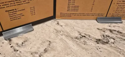 Old School DM Screen Holders for 1mm THK screens