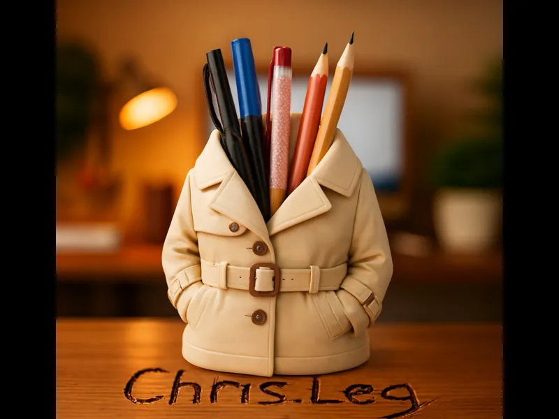 Abrigo Trench - Pencil holder