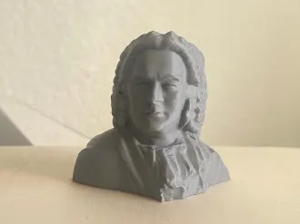 Bach Bust Statue