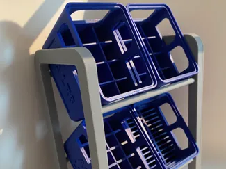 Batterieboxen mit Ständer
