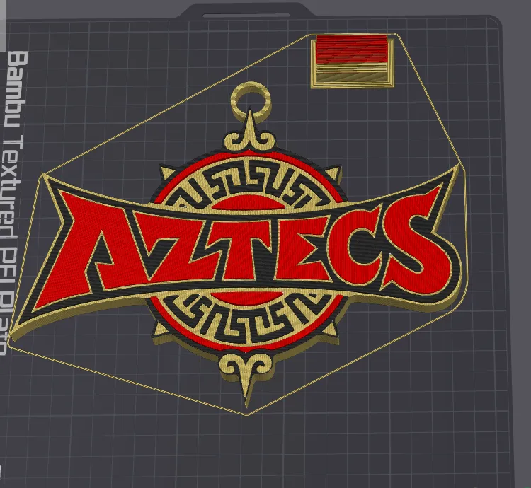 Aztecs Chain Necklace Pendant Charm