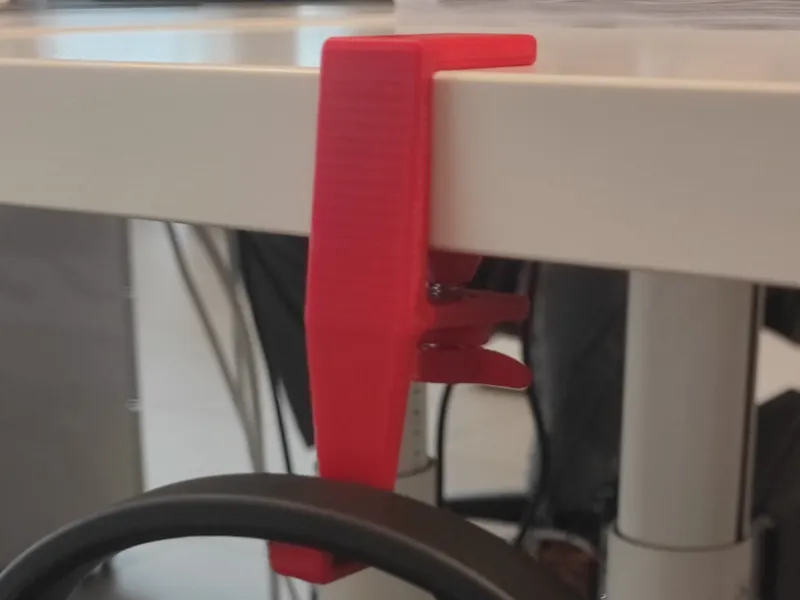 Porta-cuffie per ufficio