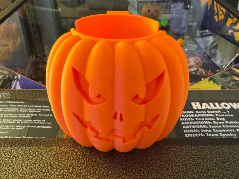 Halloween Pinball Cup Holder