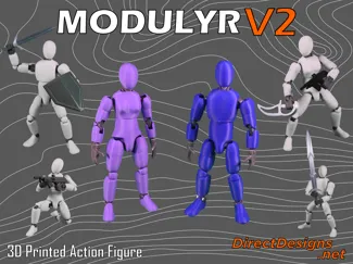 MODULYR V2 - Articulated Action Figure