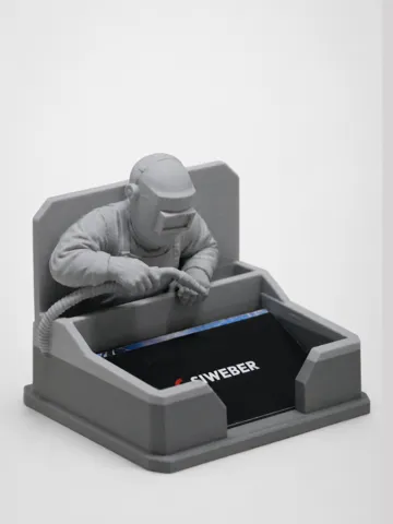 Soporte: Welder - Business Card Holder — vista de referencia 2