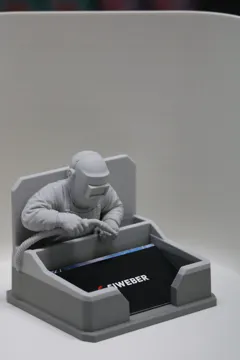 Soporte: Welder - Business Card Holder — vista de referencia 4
