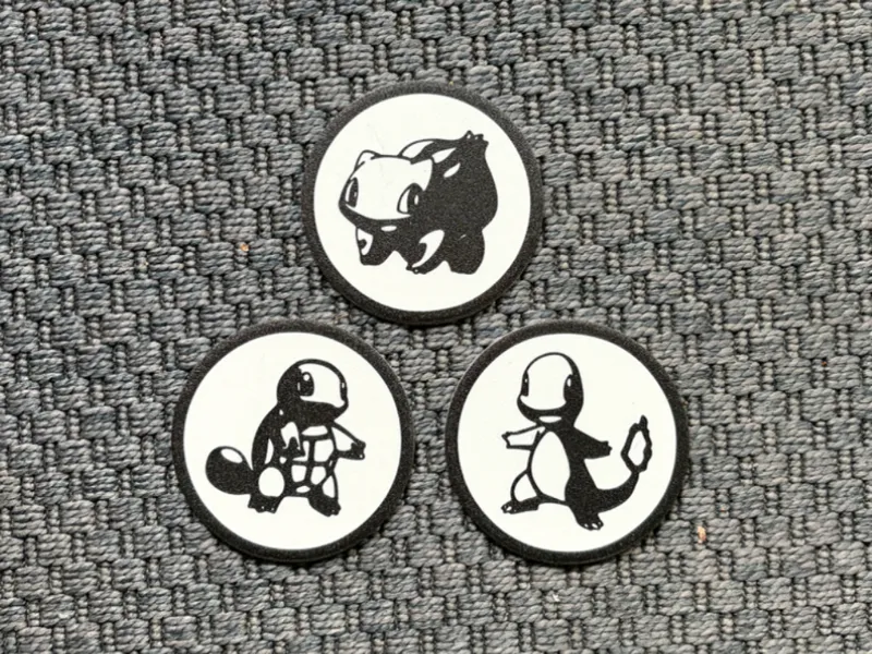 Pokemon Gen 1 Starter Coasters 