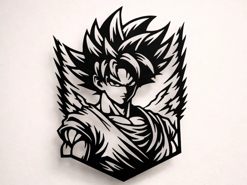 Son Goku Wall Art