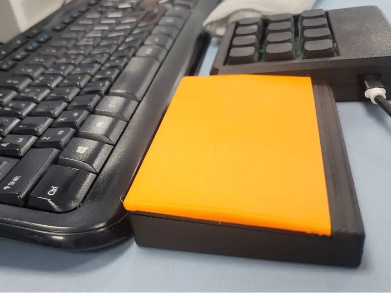 keyboard tray wrist rest
