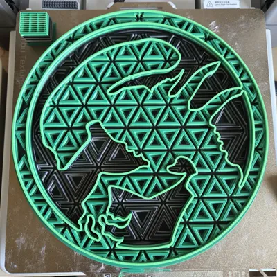 Alien - Xenomorph Mosaic by Luke's 3D Prints MakerWorld: Download Free ...