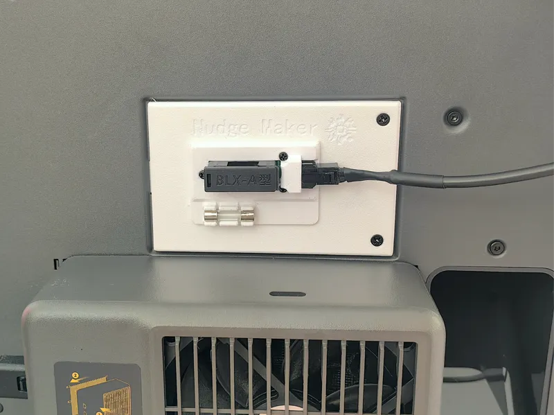 AFF自动续料器-拓竹P2S/X2D供电转接板-外壳