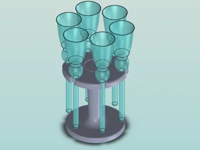 Champagne Flute Holder