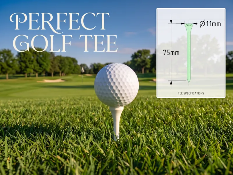 Perfect Golf Tee, 75x11mm