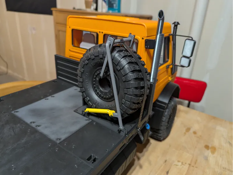 Spare Tire Carrier for Casadio Unimog