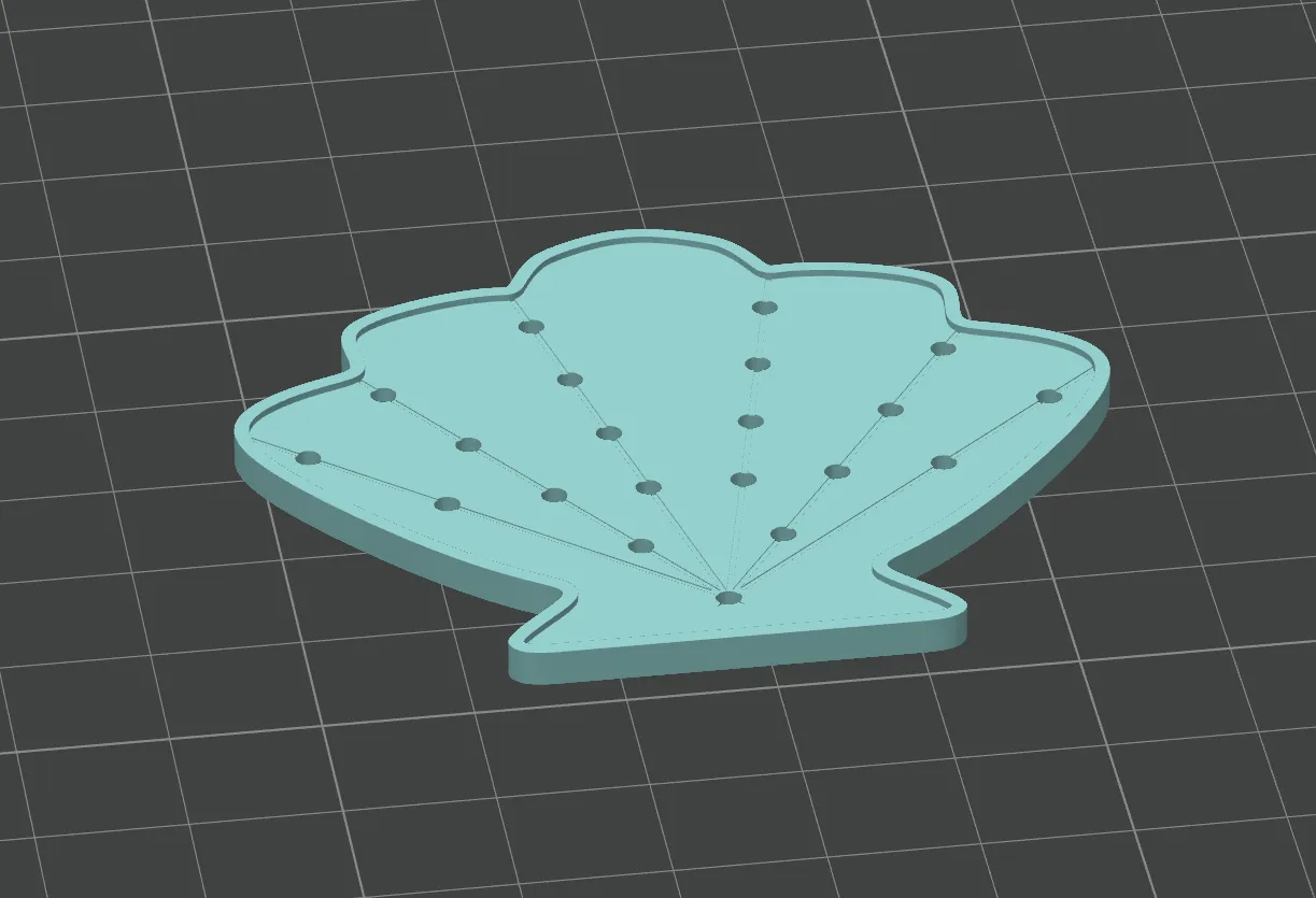 Shell Earring Holder view 3