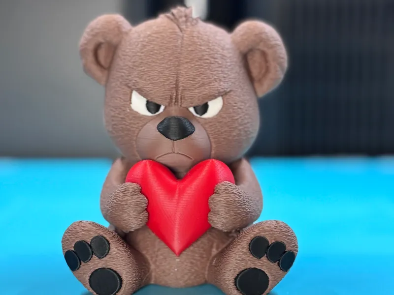 Der Valentinstag-Brummbär