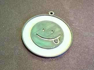 KizzNFoolery Logo keychain
