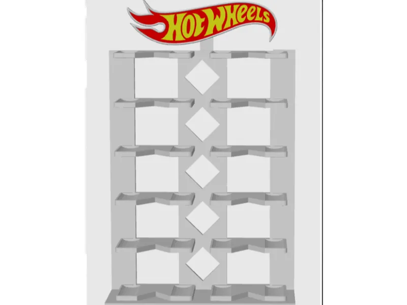 Expositor/ Stand 12 coches HotWheels