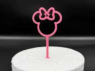 Topper Cupcake Minnie