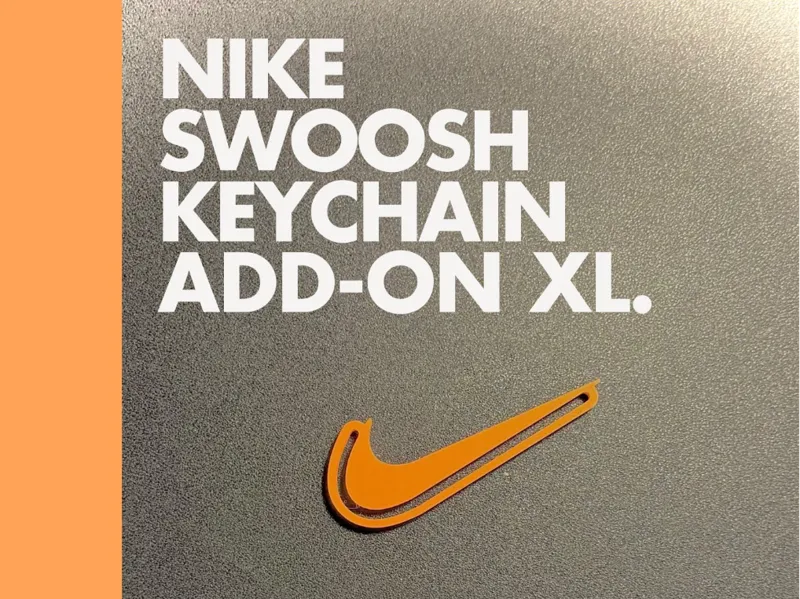 NIKE SWOOSH KEYCHAIN ADD-ON XL