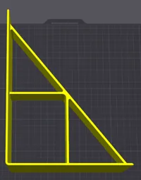 trunk cargo holder - scale 125%