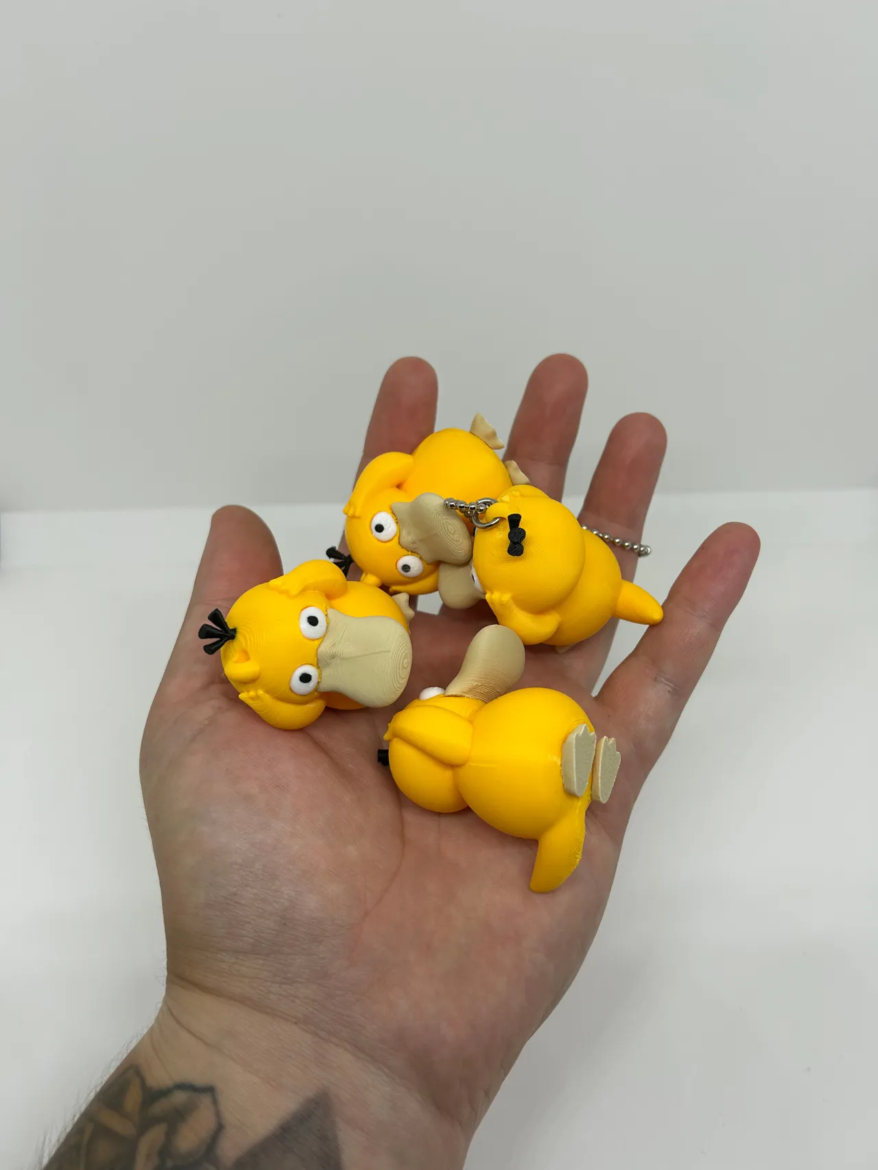 Mini Psyduck - No AMS - Toy/Keychain - Multi-part view 4