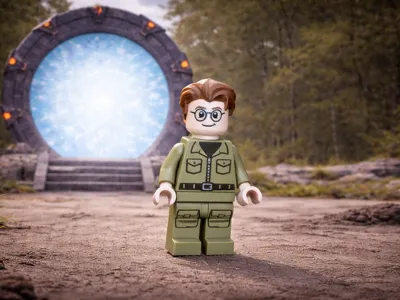 BrickMan 500% - Daniel Jackson - Stargate SG1